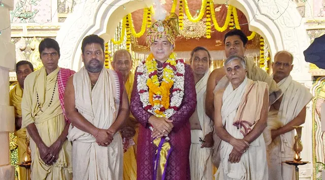 ଗଜପତି ମହାରାଜାଙ୍କ ପୁଷ୍ୟାଭିଷେକ