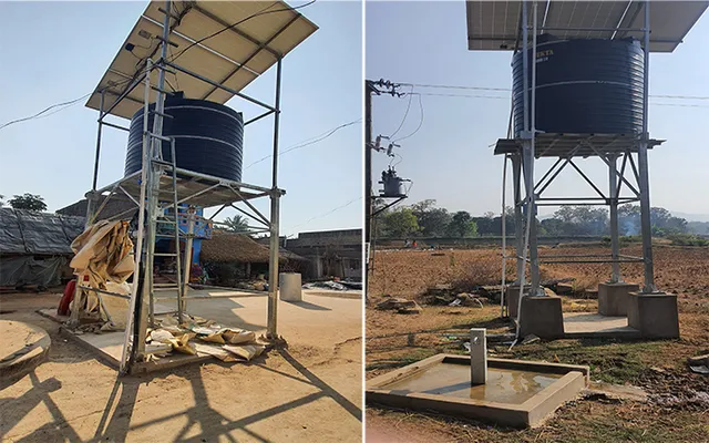 ସୋଲାର ପାନୀୟ ଜଳ ଯୋଗାଣ ପ୍ରକଳ୍ପ: ପ୍ରକଳ୍ପ ଗୋଟିଏ କିନ୍ତୁ କାମ ହୋଇଛି ଦୁଇଟି