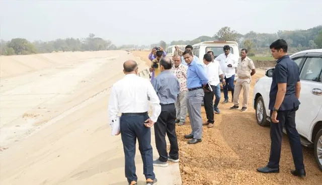 ଆନନ୍ଦପୁର ବ୍ୟାରେଜ କାମର ସମୀକ୍ଷା କଲେ ମୁଖ୍ୟ ଶାସନ ସଚିବ