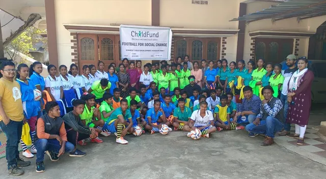 ଚାଇଲଡ୍ ଫଣ୍ଡ ଇଣ୍ଡିଆ ଦ୍ବାରା ‘ସାମାଜିକ ପରିବର୍ତ୍ତନରେ ଫୁଟବଲ’