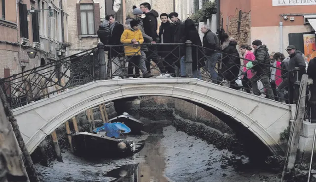 ଶୁଖିଲା ଭେନିସ୍‌ କେନାଲ୍!