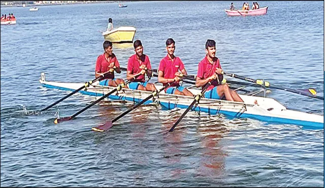 ଖେଲୋ ଇଣ୍ଡିଆ: ରୋଇଂରୁ ପ୍ରଥମ ପଦକ; କ୍ବାଡ୍ରାପଲ୍‌ ସ୍କଲ୍‌ରେ ରୌପ୍ୟ