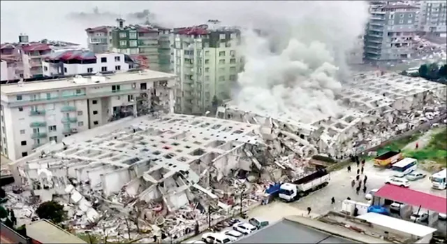 ୩୧୨ ଥର ଭୂକମ୍ପ ଝଟ୍‌କା: ତୁର୍କୀ-ସିରିୟା ମୃତ୍ୟୁସଂଖ୍ୟା  ୨୦ ହଜାର ଟପିପାରେ