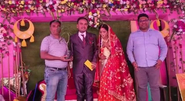 ପରିବେଶ ପ୍ରେମରେ ସାମ୍ୱାଦିକ: ବିବାହ ଉତ୍ସବରେ ବାଣ୍ଟିଲେ ୫ଶହ ଚାରା