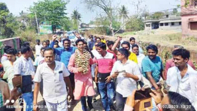 ପାଟକୁରା ରାଜନୀତି ସରଗରମ: ରାସ୍ତାକୁ ଓହ୍ଲାଇଲେ ବିଜୟଙ୍କ ପୁଅ