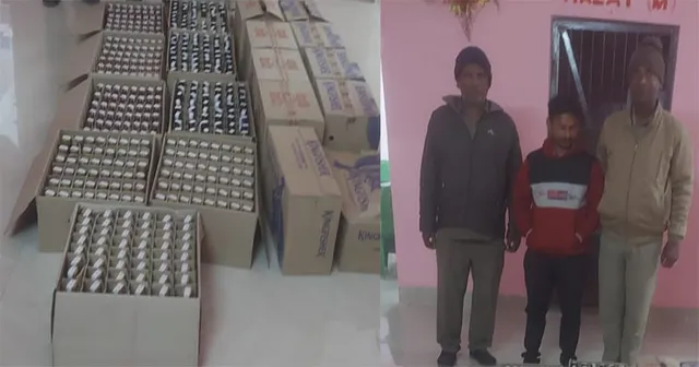 ଲକ୍ଷାଧିକ ଟଙ୍କାର ମଦ ଜବତ