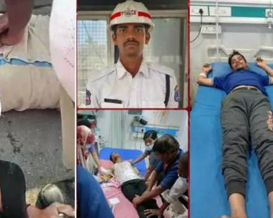 ସିପିଆର ଦେଇ ରାସ୍ତାରେ ପଡ଼ି ଯାଇଥିବା ଯାତ୍ରୀଙ୍କ ଜୀବନ ବଞ୍ଚାଇଲେ ଟ୍ରାଫିକ ପୁଲିସ