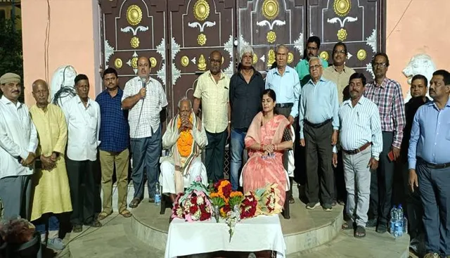 ଜନ୍ମମାଟିରେ ପଦ୍ମଶ୍ରୀ ମାଗୁଣି କୁଅଁରଙ୍କୁ ସମ୍ବର୍ଦ୍ଧନା