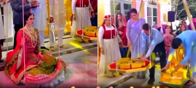 ବୋହୂକୁ ତରାଜୁରେ ବସାଇ ନକଲି ସୁନାଇଟା ରଖି ଓଜନ କରୁଥିବା ବେଳେ ବର କଲେ ଏଭଳି କାମ