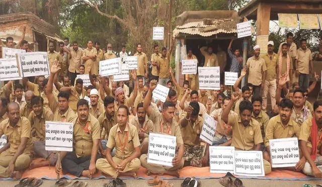 ଯାଜପୁର: ୧୪ ସ୍ଥାନରେ ୩୦ ହଜାର ଡ୍ରାଇଭର ଆନ୍ଦୋଳନରେ ସାମିଲ