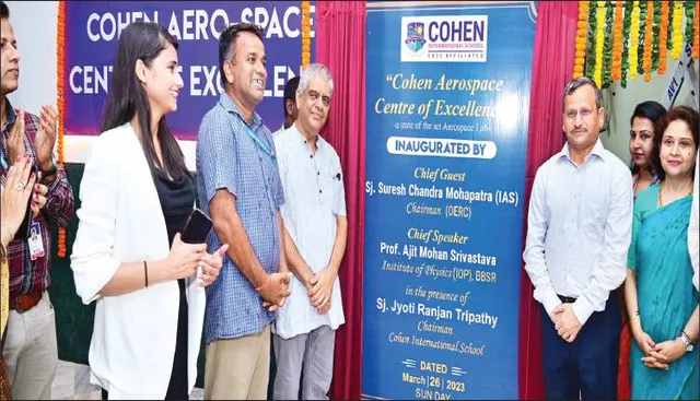 କୋହେନ୍‍ ଇଣ୍ଟରନ୍ୟାସନାଲ୍ ସ୍କୁଲରେ ଏରୋ-ସ୍ପେସ୍‌ ଇଣ୍ଟିଗ୍ରେଟେଡ୍ ପାଠ୍ୟକ୍ରମ ଉଦ୍‌ଘାଟିତ