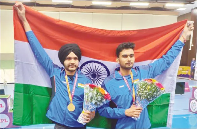 ସୁଟିଂ ବିଶ୍ବକପ୍‌: ସର୍ବଜୋତ୍‌ଙ୍କୁ ପ୍ରଥମ ସ୍ବର୍ଣ୍ଣ