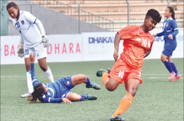 ସାଫ୍‌ ଯୁବା ପ୍ରତିଯୋଗିତା: ଶାଜୀଙ୍କ ହ୍ୟାଟ୍ରିକ୍‌, ଭାରତ ୪-୧ରେ ନେପାଳକୁ ହରାଇଲା