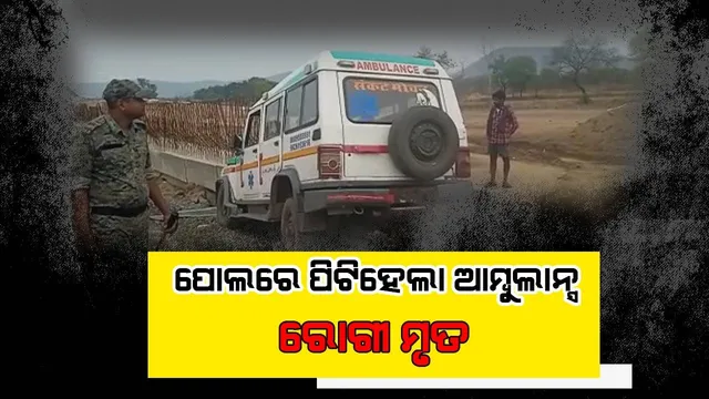 ପୋଲରେ ପିଟି ହେଲା ଆମ୍ବୁଲାନ୍ସ: ଉଡ଼ିଗଲା ରୋଗୀଙ୍କର ପ୍ରାଣବାୟୁ, ଚାଳକଙ୍କ ସମେତ ତିନି ଆହତ