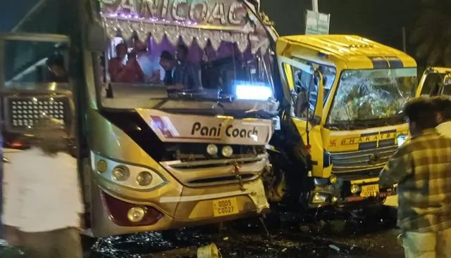 ବସ୍‌କୁ ପିଟିଲା ହାଇୱା, ୧୦ ଆହତ