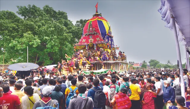 ରୁକୁଣା ରଥରୁ ... ହୋ ଭକତେ, ଆଜି ୨ଟାରେ ପୁଣି ରଥ ଟଣା