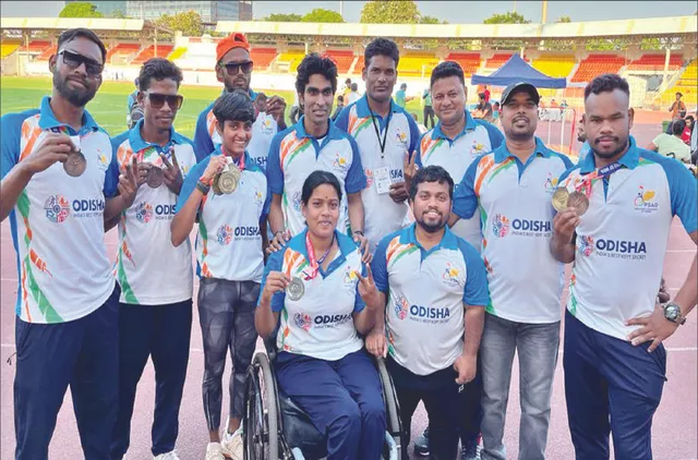 ଜାତୀୟ ପାରା ଦୌଡ଼କୁଦ: ଓଡ଼ିଶାକୁ ୯ ପଦକ, ଜୟନ୍ତୀଙ୍କୁ ହ୍ୟାଟ୍ରିକ ସ୍ବର୍ଣ୍ଣ