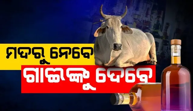 ମଦ ବୋତଲ ପିଛା ୧୦ ଟଙ୍କା ଲେଖାଏଁ ଟିକସ ନେଇ ଗାଈଙ୍କ ପାଇଁ ଖର୍ଚ୍ଚ କରିବେ ସୁଖୁ ସରକାର