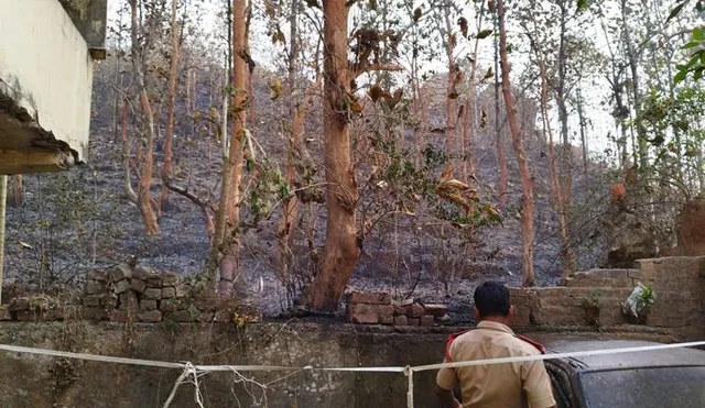 ଦୁର୍ଗାପୁର ପାହାଡ଼ରେ ନିଆଁ: ଲିଭାଇବାରେ ୩୧୭ ସ୍କ୍ବାର୍ଡ, ୨୨ ଗାଡି ନିୟୋଜିତ