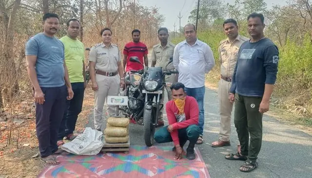 ଗଞ୍ଜେଇ ଜବତ, ଜଣେ ଗିରଫ