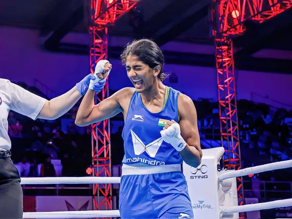 ମହିଳା ବିଶ୍ବ ବକ୍ସିଂ ଚାମ୍ପିଅନସିପରେ ସ୍ବର୍ଣ୍ଣ ଜିତିଲେ ନୀତୁ ଗନହାସ୍