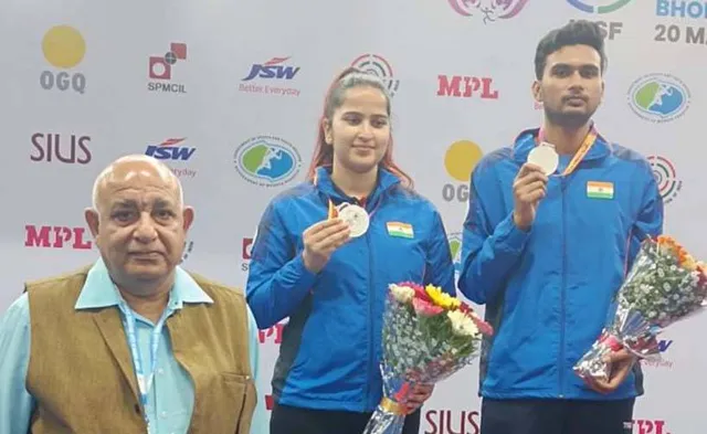 ସୁଟିଂ ବିଶ୍ବକପ୍‌: ଦଳଗତ ଇଭେଣ୍ଟ‌ରେ ଭାରତକୁ ୨ ପଦକ