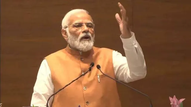 ବିରୋଧୀ ଦଳଙ୍କୁ ଟାର୍ଗେଟ୍‌ କଲେ ମୋଦୀ: ସବୁ ଦୁର୍ନୀତିଗ୍ରସ୍ତ ଗୋଟିଏ ମଞ୍ଚରେ