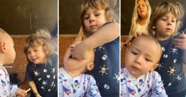 ମାତ୍ର ୫ସେକେଣ୍ଡ ମଧ୍ୟରେ ଛୋଟ ଭାଇର ଜୀବନ ବଞ୍ଚାଇଲା ତିନିବର୍ଷର ଭଉଣୀ