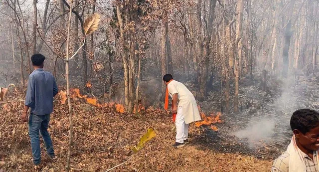 ୫ ଦିନ ହେଲା ନିଶାନି ଓ ରାଣୀଡୁଙ୍ଗୁରି ଜଙ୍ଗଲରେ ନିଆଁ