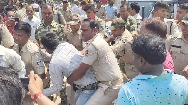 ପୁଲିସକୁ ଆକ୍ରମଣ ଅଭିଯୋଗ; ଦୁଇ ଟ୍ରକ୍ ମାଲିକ ଗିରଫ