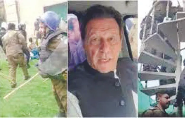 ଇମ୍ରାନଙ୍କ ଘରକୁ ଧସେଇ ପଶିଲା ପୁଲିସ: ଅସ୍ତ୍ରଶସ୍ତ୍ର ଏବଂ ପେଟ୍ରୋଲ ବୋମା ଜବତ