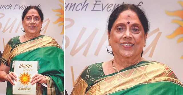 ତାମିଲ ଲେଖିକା ଶିବଶଙ୍କରୀଙ୍କୁ ସରସ୍ବତୀ ସମ୍ମାନ