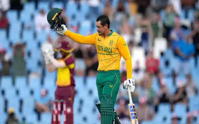 ଦ୍ବିତୀୟ ଟ୍ବେଣ୍ଟି-୨୦ ଜିତିଲା ଦକ୍ଷିଣ ଆଫ୍ରିକା: ଡି’ କକ୍‌ଙ୍କ ଶତକ ଆଗରେ ଚାର୍ଲସଙ୍କ ଶତକ ଫିକା