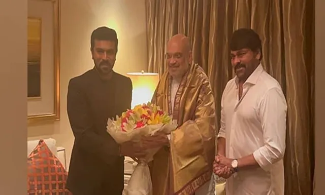 'ନାଟୁ-ନାଟୁ'କୁ ଓସ୍କାର ମିଳିବା ପରେ ଅମିତ ଶାହଙ୍କୁ ଭେଟିଲେ ରାମଚରଣ-ଚିରଞ୍ଜିବୀ