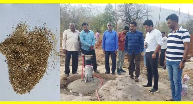 ବୋରୱେଲରୁ ମିଳୁଛି ସୁନା ଭଳି ଗୁଣ୍ଡ: ଘଟଣାସ୍ଥଳରେ ପହଞ୍ଚି ତଦାରଖ କଲେ ଭୂତତ୍ତ୍ବବିଶେଷଜ୍ଞ