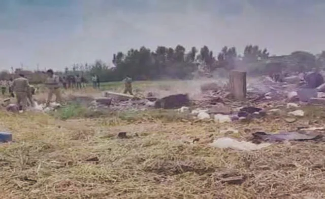 ସିଲିଣ୍ଡର ବିସ୍ଫୋରଣରେ ଘର ଧ୍ବସ୍ତ, ୪ ମୃତ