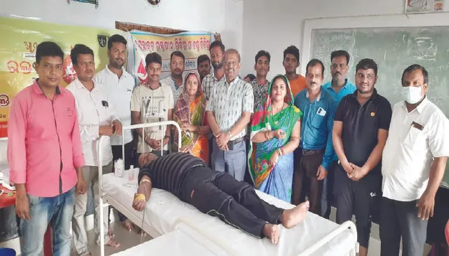 ପ୍ରିୟଦର୍ଶିନୀ କ୍ଲବ ତରଫରୁ ରକ୍ତଦାନ ଶିବିର