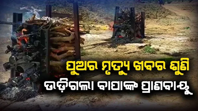 ପୁଅର ମୃତ୍ୟୁ ଶୁଣି ଚାଲିଗଲା ବାପାଙ୍କ ଜୀବନ