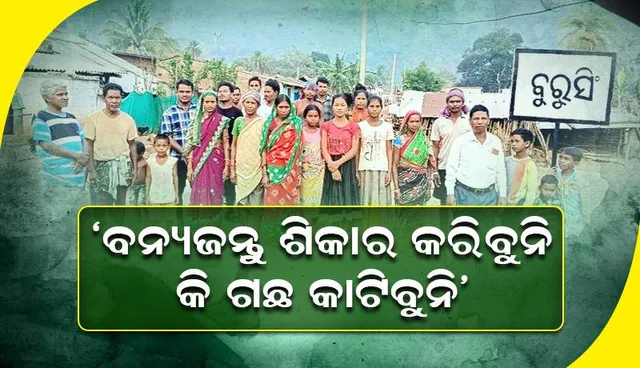 ବୁରୁସିଂ ଗ୍ରାମବାସୀଙ୍କ ପଣ: ବନ୍ୟଜନ୍ତୁ ଶିକାର କରିବୁନି କି, ଗଛ କାଟିବୁନି’