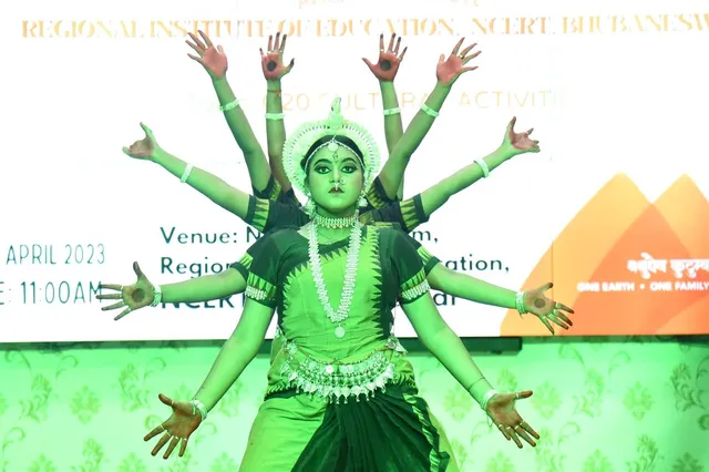 ‘ଜି-୨୦ ଜନଭାଗିଦାରୀ ଅଭିଯାନ’ର ଆଞ୍ଚଳିକ ଶିକ୍ଷା ପ୍ରତିଷ୍ଠାନ ଦ୍ୱାରା ସାଂସ୍କୃତିକ କାର୍ଯ୍ୟକ୍ରମ।