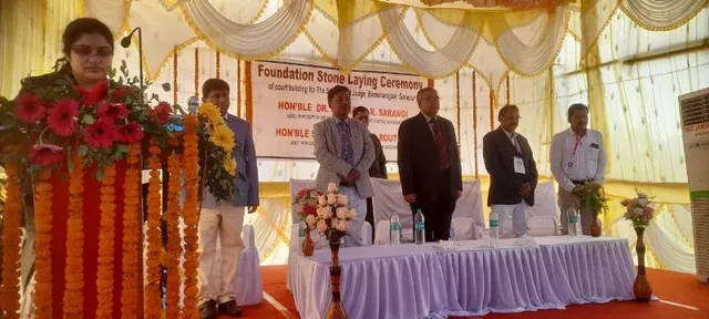 ଦେୱାନି ଜଜ୍ କୋର୍ଟ ପାଇଁ ଭିତ୍ତିପ୍ରସ୍ତର ସ୍ଥାପନ କଲେ ହାଇକୋର୍ଟ ବିଚାରପତି