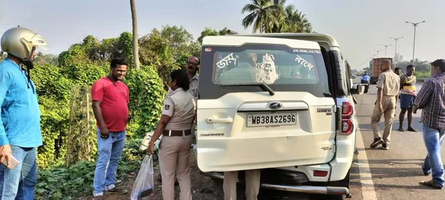 ଭଦ୍ରକରେ ଟ୍ରକ୍‌କୁ ପଛରୁ ପିଟିଲା ପଶ୍ଚିମବଙ୍ଗର ସ୍କର୍ପିଓ; ୨ ଯୁବକ ମୃତ, ଜଣେ ଗୁରୁତର