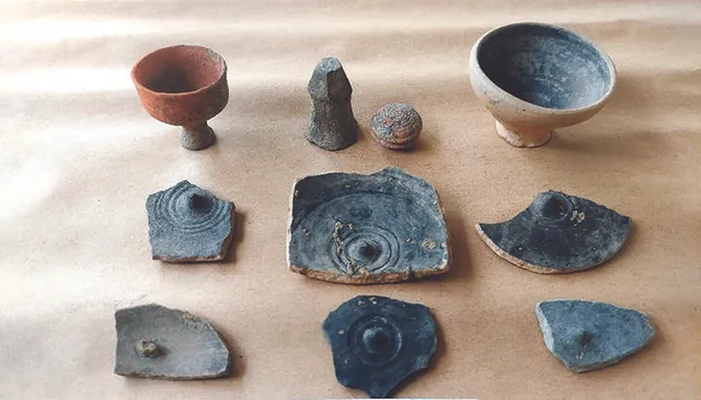 ମିଳିଲା ପ୍ରଥମ ଶତାବ୍ଦୀ ପୂର୍ବର ପ୍ରତ୍ନତାତ୍ତ୍ବିକ ସାମଗ୍ରୀ