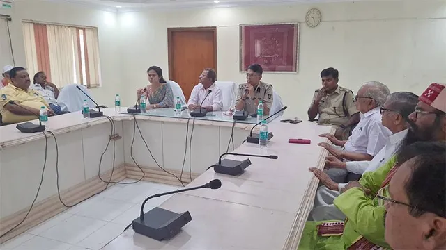 ସମ୍ବଲପୁର ସହରରେ ଶାନ୍ତି ଫେରାଇ ଆଣିବାକୁ ପ୍ରୟାସ