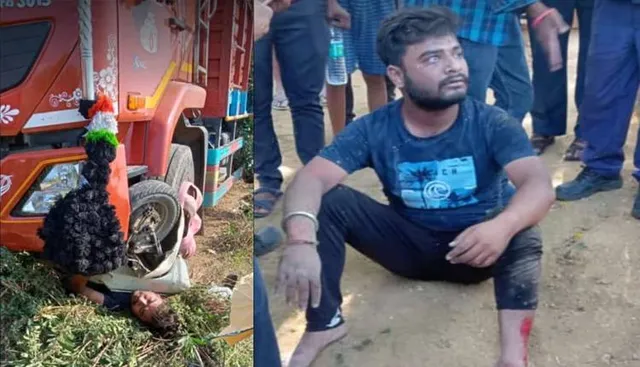 ଟ୍ରକ ତଳେ ଚାପି ହୋଇଗଲେ, ତଥାପି ବର୍ତ୍ତିଗଲେ