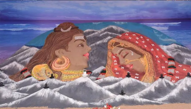 ଶୀତଳଷଷ୍ଠୀ ସଜବାଜ: ବାଲୁକା ଶିଳ୍ପୀ ସୁଦର୍ଶନ ପଟ୍ଟନାୟକଙ୍କ ବାଲୁକା କଳା