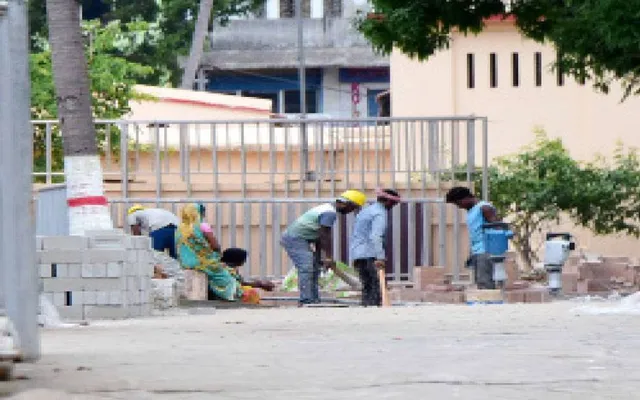 ରଥଯାତ୍ରା ପାଇଁ ସଜେଇ ହେଉଛି ଶ୍ରୀଗୁଣ୍ଡିଚା ମନ୍ଦିର, ବଦଳୁଛି ପହଣ୍ଡି ବାଟ ପଥର