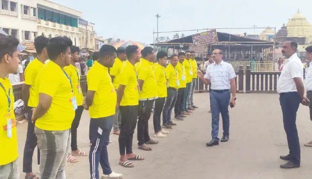 ଯୁବଶକ୍ତି ସ୍ବେଚ୍ଛାସେବୀଙ୍କୁ ତାଲିମ