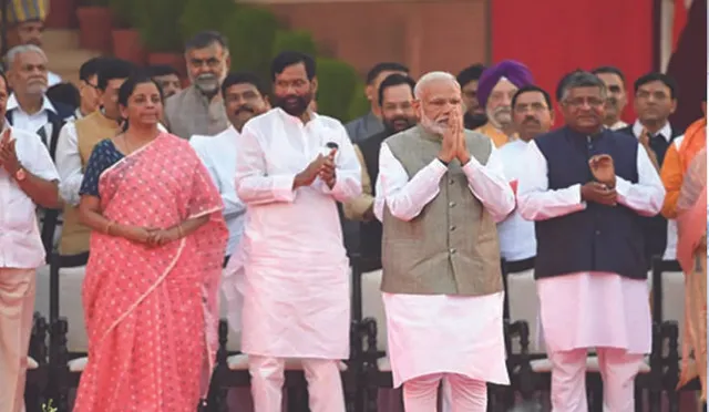 ବିଜେପି ସରକାର କାର୍ଯ୍ୟରେ ୭୦.୫ ପ୍ରତିଶତ ଭାରତୀୟ ସନ୍ତୁଷ୍ଟ: ସି-ଭୋଟର ସର୍ଭେ