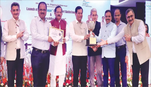 ପାରାଦୀପ ବନ୍ଦରକୁ ସଫଳତା: ତିନୋଟି ବର୍ଗରେ ‘ସାଗର ଶ୍ରେଷ୍ଠ’ ସମ୍ମାନ